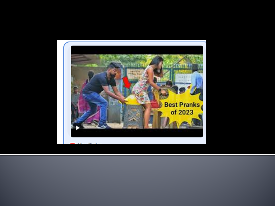 project topics on prank video